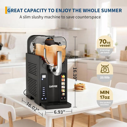 Slushie Machine for Home - 70 oz Ice-Free Frozen Drink Maker
